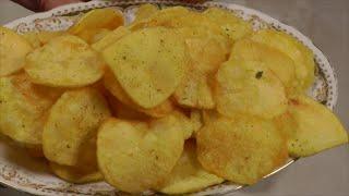 Чипсы домашние. Самый вкусный и простой рецепт! Potato Chips