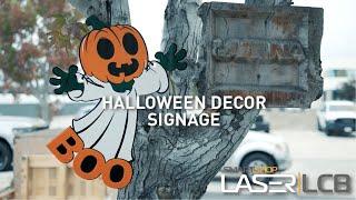 Quick and Easy Halloween Decor With the SmartShop® | LCB CO2 Laser