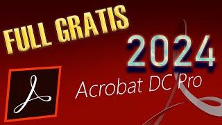 Como DESCARGAR Adobe ACROBAT PRO GRATIS DC Full ️Instalar Editor Reader PDF