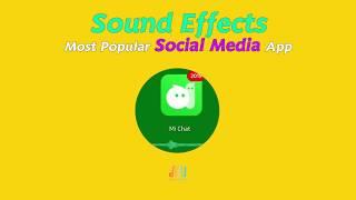 Most popular social media app  / SOUND EFFECTS