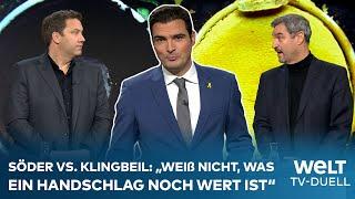 WELT TV-DUELL: Lars Klingbeil (SPD) vs. Markus Söder (CSU) | Bundestagswahl 2025