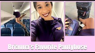 Flight Attendant @briannachrstine Favorite Pantyhose | Cute KR & Friends Ep 11