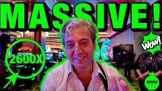 INSANE MASSIVE JACKPOT!!! Staff Started DANCING Behind Me!!! 
