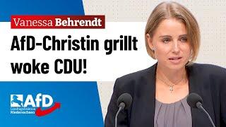 AfD-Christin grillt woke CDU! – Vanessa Behrendt (AfD)