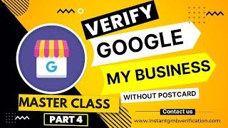 How to verify google my business without postcard 2022