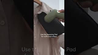 How to use a handheld #steamer  #fashion #styling