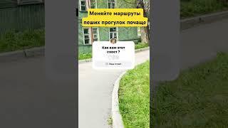 Полезный совет #прогулка #пешком #маршрут #10тысячшагов