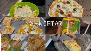 20th IFTAR in Canada  | Russian Salad  Chicken bread 