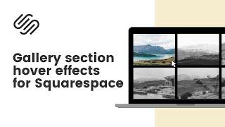 Squarespace Gallery Section Hover Effects // Gallery Image Hover Effects