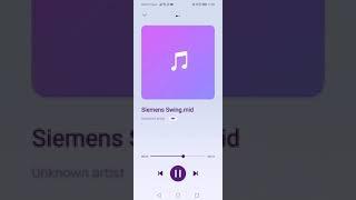 Siemens ringtone: Siemens Swing