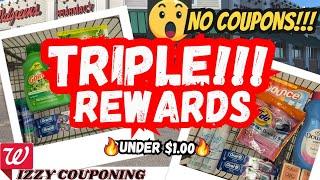 *UNBELIEVABLE** NO COUPONS TRIPLE REWARDS & P&G REBATE | #walgreens 08/17 #fyp #couponing #cupones