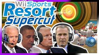 US Presidents Play Wii Sports Resort Supercut (Part 1-6)