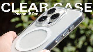 Apple iPhone 15 Pro Clear Case Review - Almost the perfect case...