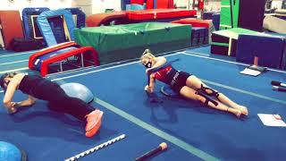 Betsy Bootcamp Goes to Gymnastics Unlimited In Orchard Park, New York