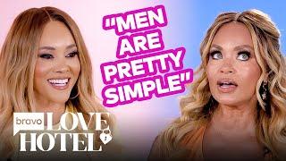 Ashley Darby & Gizelle Bryant Dish About Dating On Reality TV | Bravo's Love Hotel (S1) | Bravo