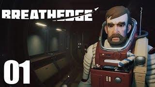 FUNNY SPACE SURVIVAL GAME | Breathedge | Let's Play Gameplay | S01E01