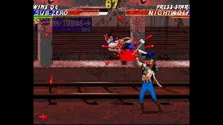 Прохождение Ultimate Mortal Kombat 3 за Sub Zero