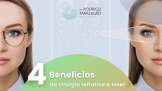 4 benefícios da cirurgia refrativa a laser - Joinville - SC