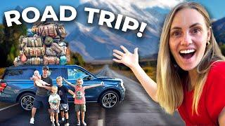 HUGE FAMILY ROAD TRIP to GORGEOUS MONTANA DESTINATION