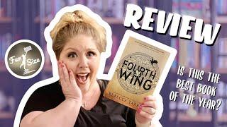 Fourth Wing by Rebecca Yarros - Book Review with Spoiler Section for Fun Size Book Club!