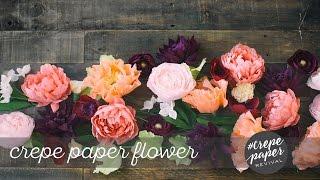 Lia Griffith Crepe Paper Flowers