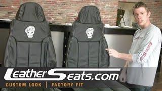 Jeep Wrangler Unlimited Custom Leather Interior Upholstery Upgrade kit - www.LeatherSeats.com