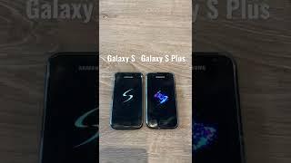 Samsung Galaxy S vs S Plus boot test