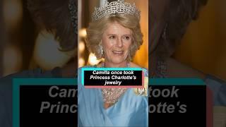 Camilla once took Princess Charlotte's jewelry. #royal #celebrity #queencamilla #princesscharlotte