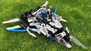 Lego Bionicle MOC - Перехватчик Преследователя (обзор)