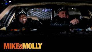 Mike and Carl Crash Their Cruiser | Mike & Molly