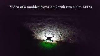 DIY Drone Mod: LED Drone Mod In Action
