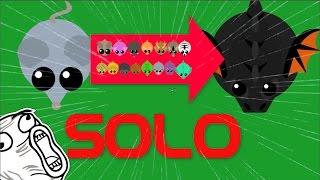 Mope.io // LEGENDARY SOLO BLACK DRAGON // 4K