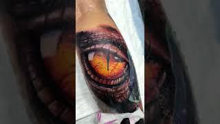 The Best Eyes Dragon Tattoo By @Tattoo Suvorov