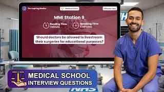 HARD Medical Ethics Interview Questions | MMI & Panel | Medical School Interview Questions