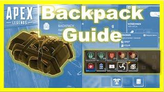 What to carry in your backpack - Apex Legends Season 7 Guide