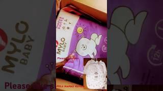 mylo diapers review ordered from mylo app#trending #soft #diapers #unboxing#mylo
