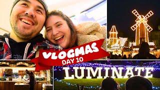 A Christmassy day and epic light show in Birmingham | Vlogmas Day 10