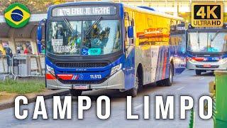 Sao Paulo, Brazil - Buses at Campo Limpo Bus Station