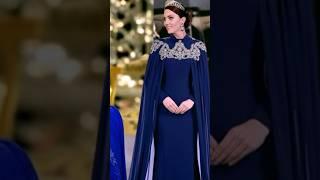 Catherine, looked radiant as she arrived with Prince William for the annual service in London