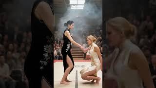 Two incredible cheongsam women. #kungfu #wushu #mma #mixed #boxing #fight #fighting