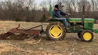 3-Point Hitch Field Cultivator on John Deere 750