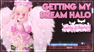 Getting my DREAM HALO in Royale High || FaeryStellar