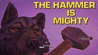 The HAMMER is...MIGHTY! (The LONG DARK Survival Mode Gameplay Highlights) #Shorts