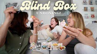 Opening Blind Boxes with my mom and sister + I got the secret!