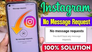 instagram no message request problem | instagram message request not showing | instagram message