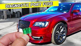 CHRYSLER 300 DIAGNOSTIC PORT FUSE LOCATION REPLACEMENT