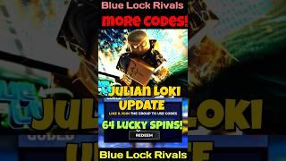 More Codes! Blue Lock Rivals Codes - New Codes For Blue Lock Rivals Roblox Julian Loki! 2025