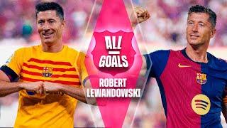  ALL of LEWANDOWSKI's GOALS with FC BARCELONA 