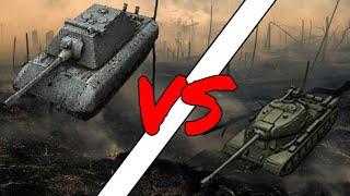 World Of Tanks Blitz | IS-4 vs E100 (1vs1)