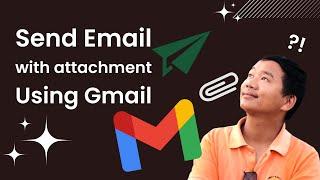 how to send email with attachment using Gmail || Easy method